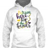 I'm Just Here For The Beads Mardi Gras Hoodie