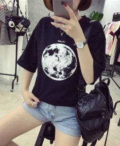 Loose Moon T Shirt