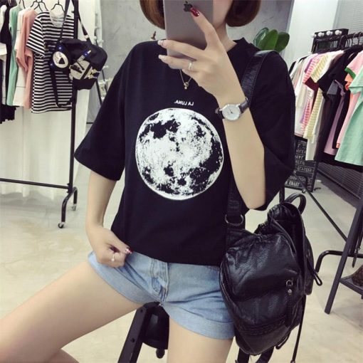 Loose Moon T Shirt