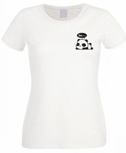 Animal Pocket Top with Print Panda T-shirt