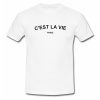 C'est La Vie Paris T-Shirt