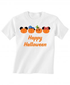 Character Pumpkins Happy Halloween T Shirt