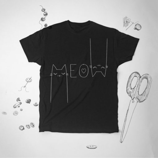 Cute Meow T Shirt