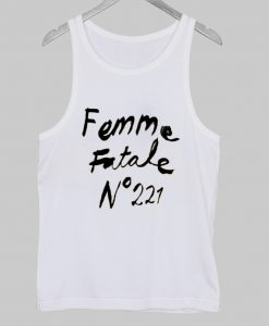 Femme Fatale No 221 tank top