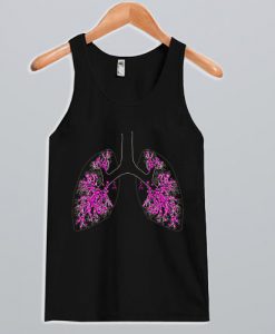 Flower lung Tank Top