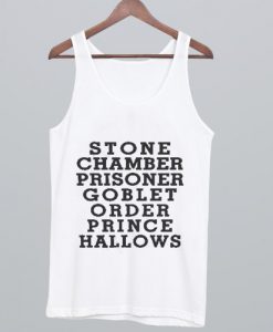 Harry Potter Books Stone Chamber Tank Top