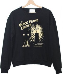 Hocus Pocus the black flame candle Sweatshirt