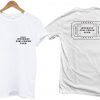 Insight internet t shirt twoside