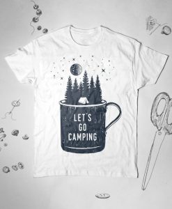 Let's Go Camping T Shirt