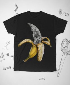 Moon Banana T Shirt