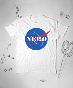 Nerd Nasa Logo T Shirt