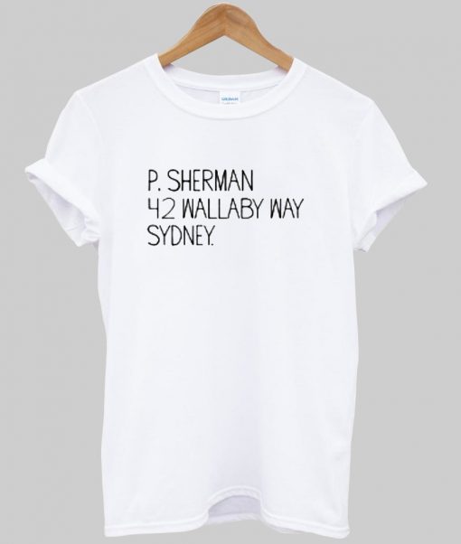 P.Sherman 42 Wallaby Way Sydney T shirt