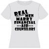 Real Men Marry Financial Aid Counselor T Shirt