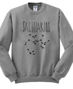 Sagitarius constellation drawing Sweatshirt