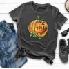 Scary Pumpkin Halloween T Shirt