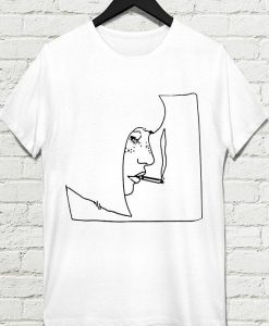 Smoking Girl T-shirt