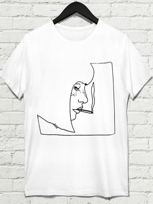 Smoking Girl T-shirt