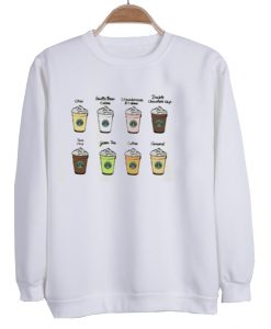 Starbucks coffee drink sweatshirt