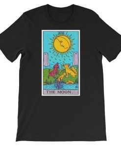 The Moon Tarot Card T Shirt