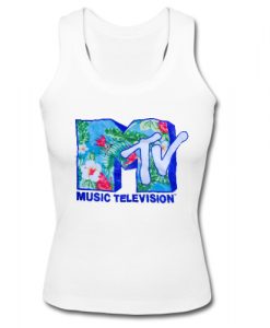 Tropical MTV Logo Tank Top