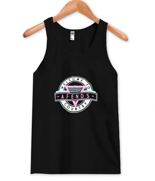 Welcome To Afends Country Tank top