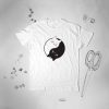 Yin Yang Cat T Shirt