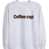 coffee cup sweatshirt