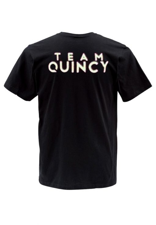 team quincy t shirt back