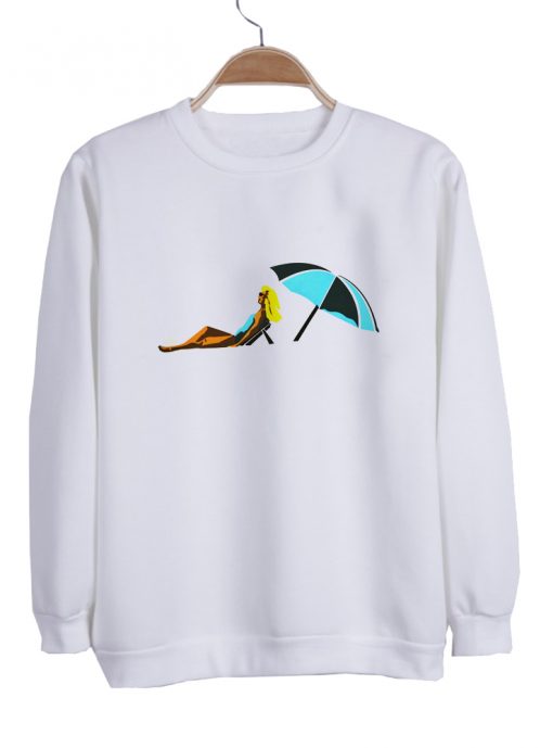 umbrella sweatshirtway up sweatshirt