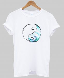 yin yang sign tiedye