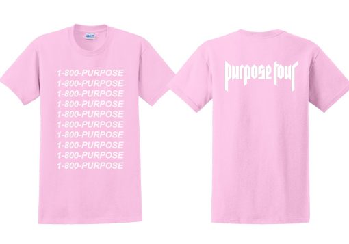 1800 Purpose Tour T shirt Twoside