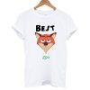 Best Friends Cartoon Zootopia T shirt Couple2