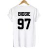 Biggie 97 T shirt Back