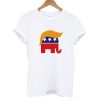 Donald Trump Hair GOP Elephant Logo T shirt