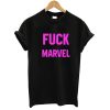 Fuck Marvel T shirt Black