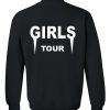 Girls Tour sweatshirt back