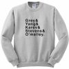 Grey & Yang & Karev & Stevens & O'Malley Sweatshirt