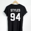 Harry Styles 94 T shirt Back