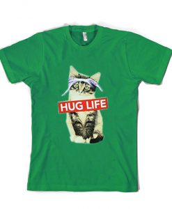 Hug Life Kitty Cat tshirt