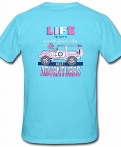 Jeep Life T shirt Back