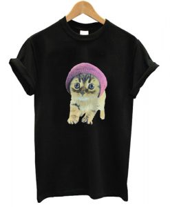 Kitty Cute Lazy T shirt