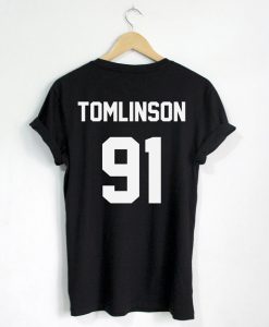 Louis Tomlinson 91 T shirt Back