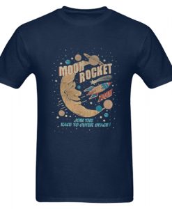 Moon Rocket T shirt