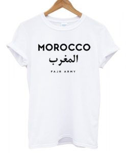 Morocco Sign T shirt