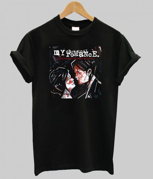 My chemical romance kaos hitam4