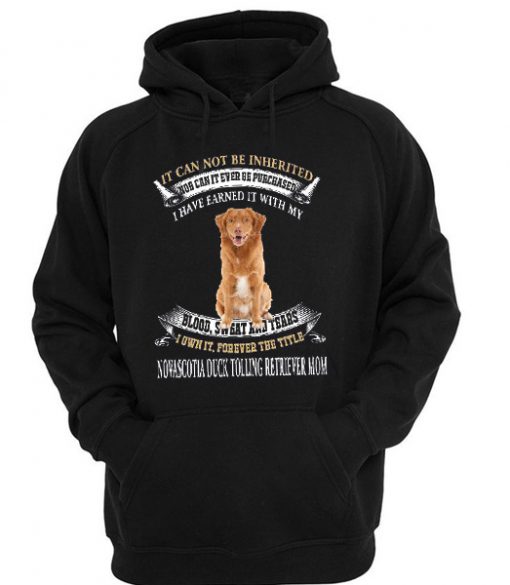 Novascotia Duck Tolling Retriever Mom hoodie