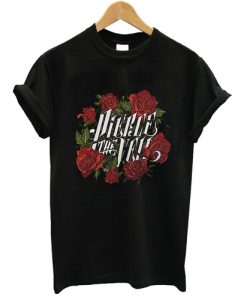 Pierce The Veil Rose Logo T shirt