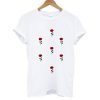 Red Rose Flower T shirt