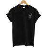 Rock n Roll hand sign pocket T shirt