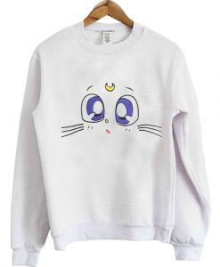 Sailor moon Luna cat Sweatshirt